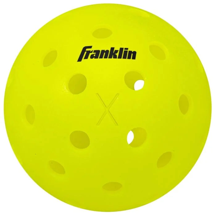 Franklin X-40 專業室外匹克球系列｜USAPA 賽事指定用球、頂級打感、穩定飛行
