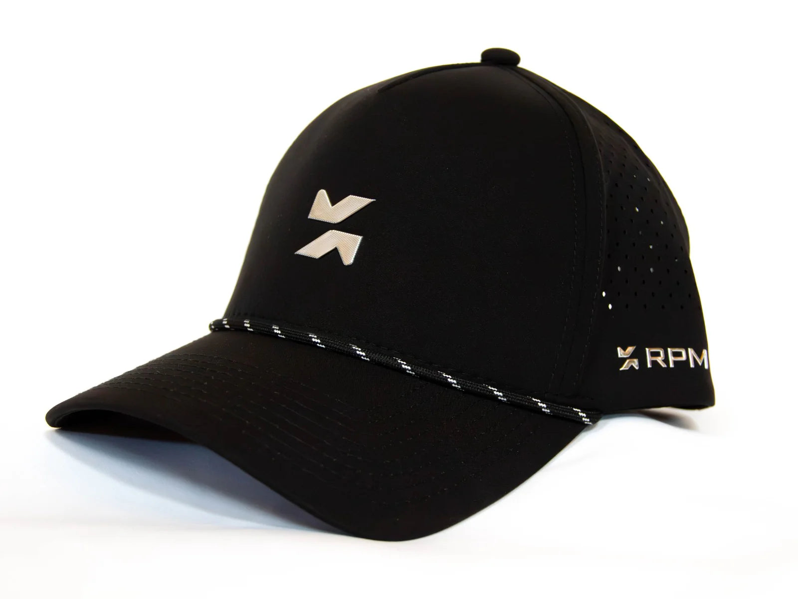 RPM Signature Hat｜專業運動機能老帽（經典純黑限定版、吸濕排汗、高效透氣）