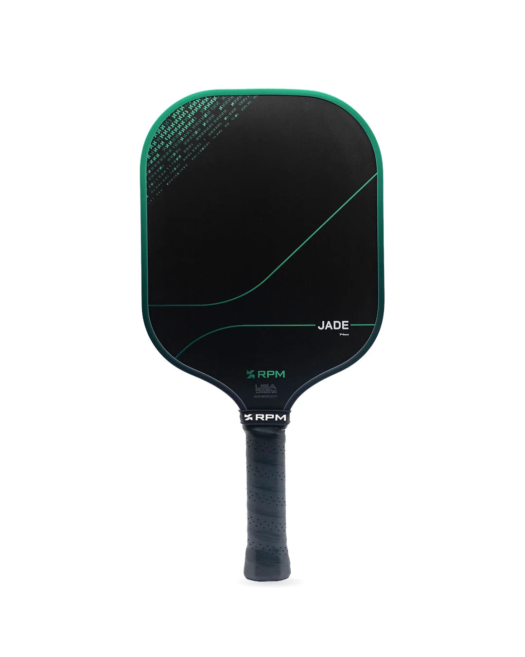 RPM Jade 專業級 T700 碳纖維匹克球拍｜熱壓一體成型（14mm 動力出球 / 16mm 控球緩震，長面 Elongated / 寬面 Widebody 多款可選）