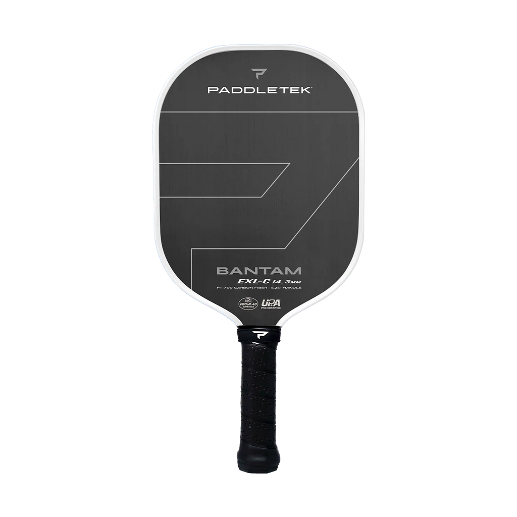 Paddletek Bantam EXL-C 專業級碳纖維球拍｜經典寬面全能戰神（12.7mm 動力型 / 14.3mm 控制型任選）