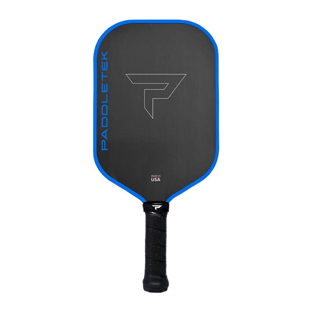 Paddletek Bantam TKO-C 頂級碳纖維匹克球拍｜PT-700 單向裸碳面材（5.25" 標準靈活握把、加長幾何重砲，12.7mm 動力 / 14.3mm 控球）