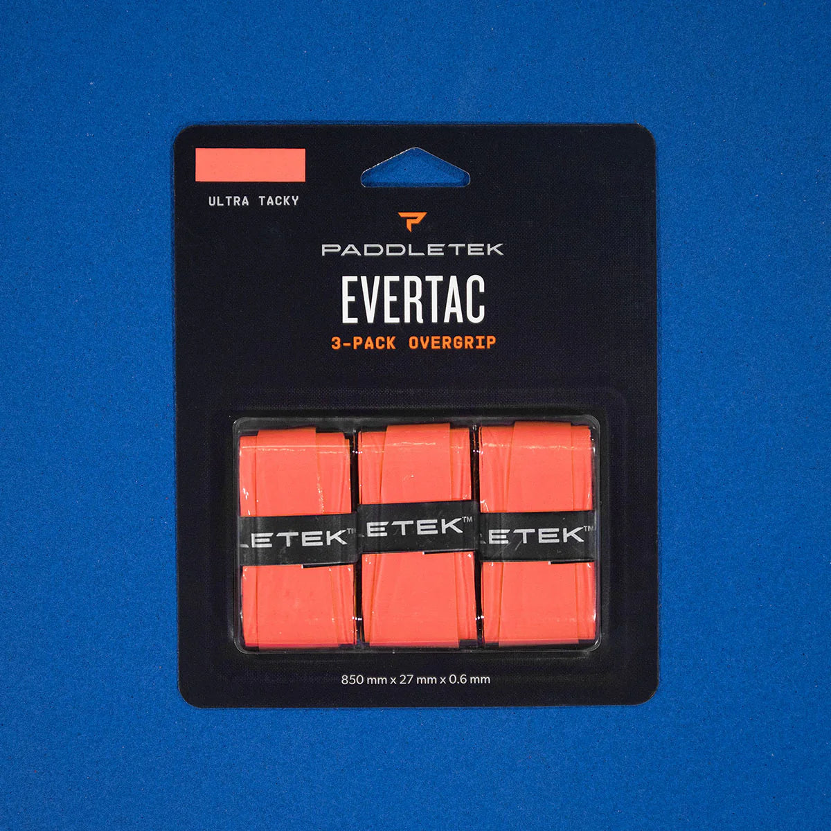 Paddletek EverTac Overgrip 專業級高黏性外層握把布（3入裝）