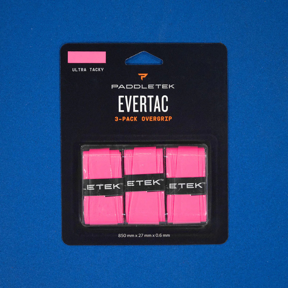 Paddletek EverTac Overgrip 專業級高黏性外層握把布（3入裝）