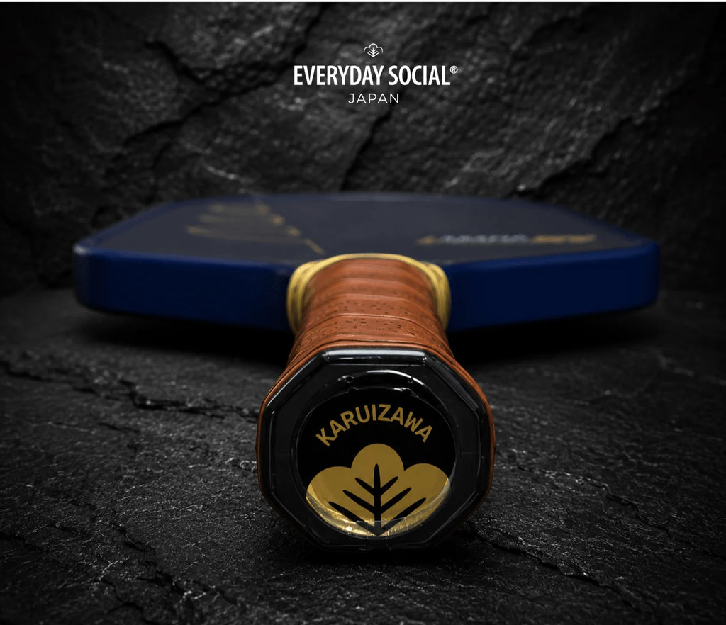 EVERYDAY SOCIAL® ASAMA 18K PWR 限量系列｜旗艦級碳纖維匹克球拍（極致動力、18K 織紋碳纖維、兩色任選）