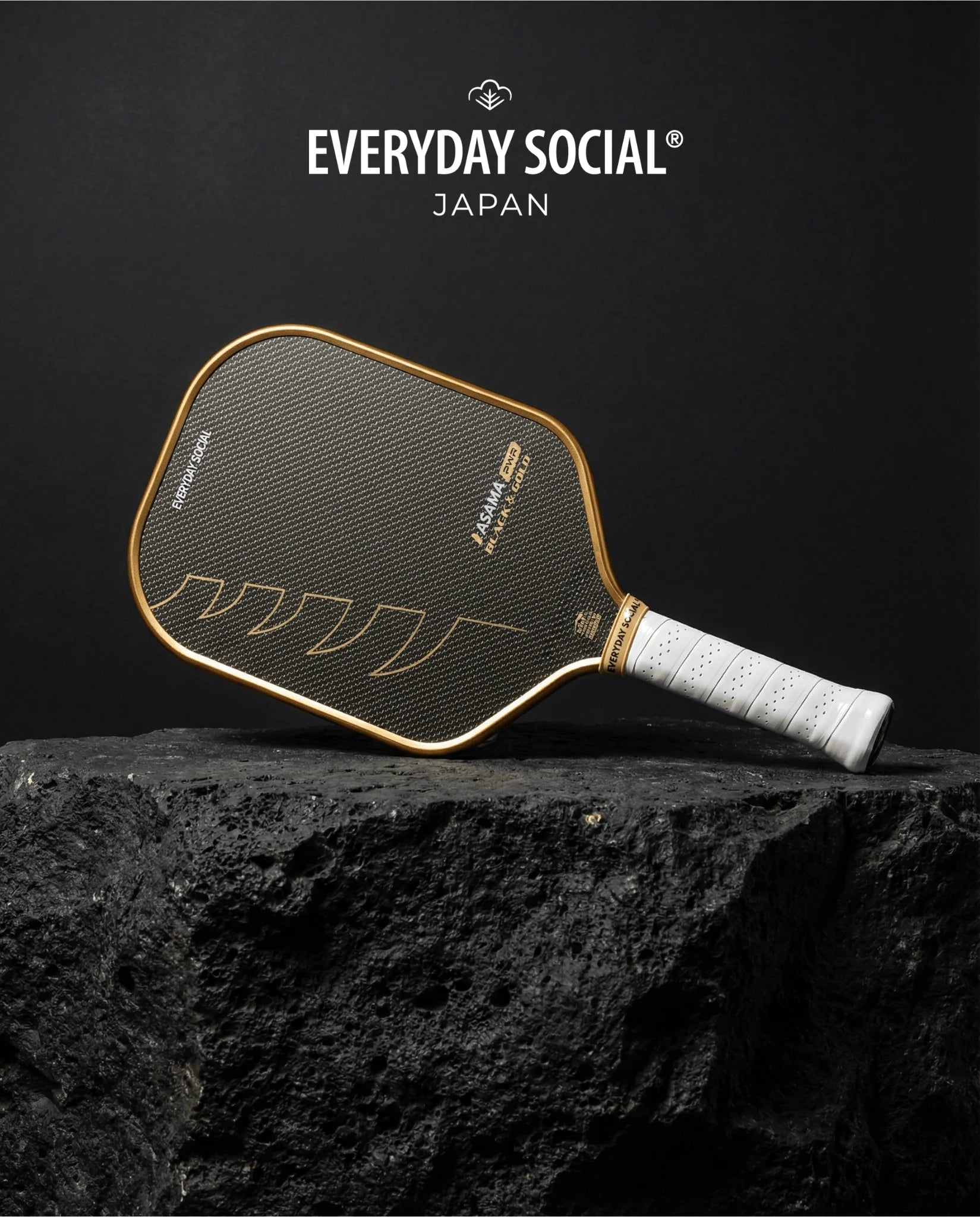 EVERYDAY SOCIAL® ASAMA 18K PWR 限量系列｜旗艦級碳纖維匹克球拍（極致動力、18K 織紋碳纖維、兩色任選）