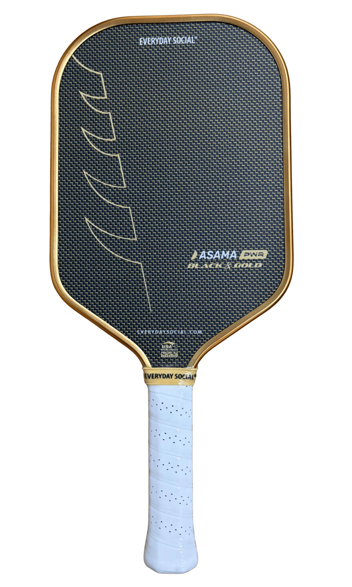 EVERYDAY SOCIAL® ASAMA 18K PWR 限量系列｜旗艦級碳纖維匹克球拍（極致動力、18K 織紋碳纖維、兩色任選）