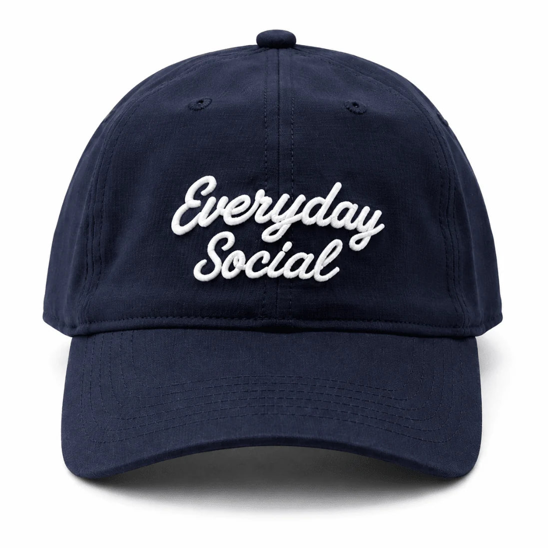 Everyday Social Signature Performance Hat 機能運動帽｜超輕量透氣快乾、防眩光止汗帶（海軍藍 Navy / 極致白 White 多色可選）