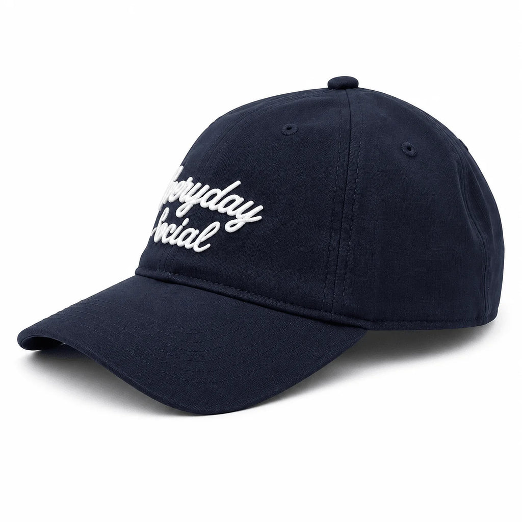 Everyday Social Signature Performance Hat 機能運動帽｜超輕量透氣快乾、防眩光止汗帶（海軍藍 Navy / 極致白 White 多色可選）