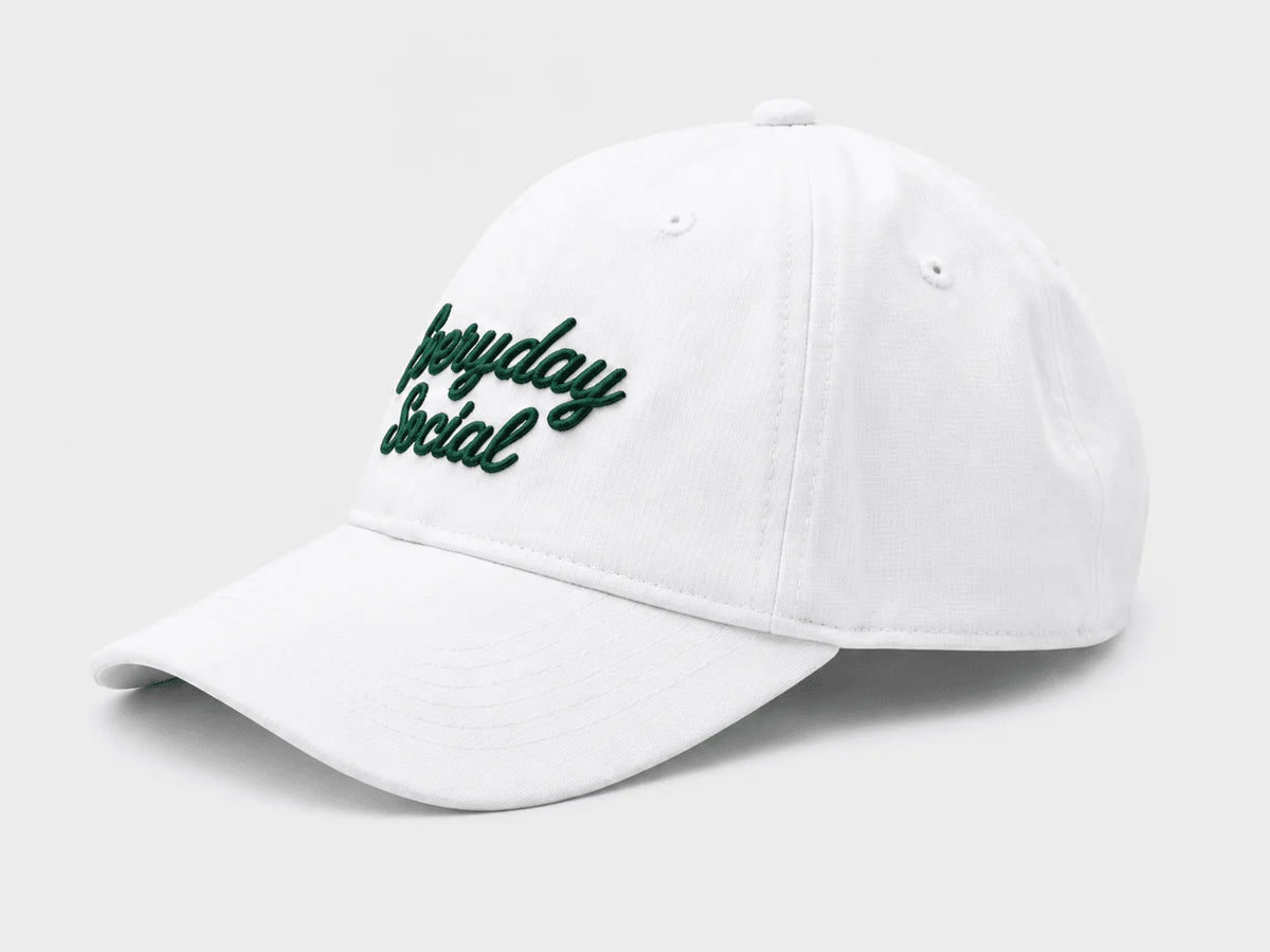 Everyday Social Signature Performance Hat 機能運動帽｜超輕量透氣快乾、防眩光止汗帶（海軍藍 Navy / 極致白 White 多色可選）