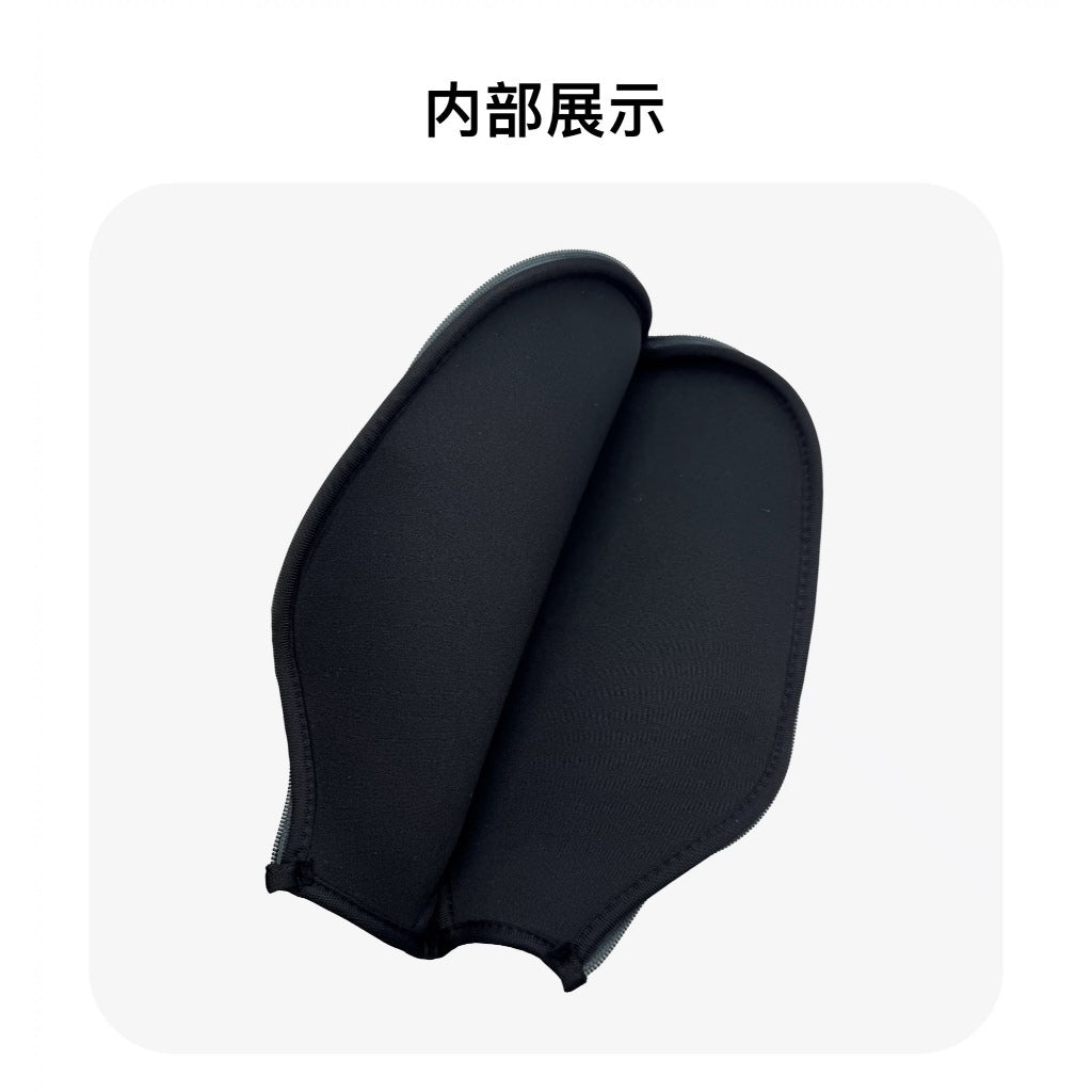 專業匹克球拍拉鍊保護套｜防震、防刮、全方位拍面防護