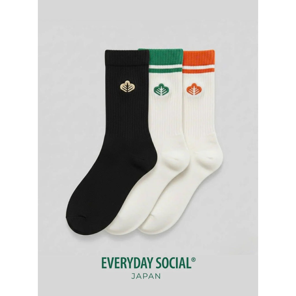 EVERYDAY SOCIAL® Classic Crew Socks｜專業匹克球運動中筒襪