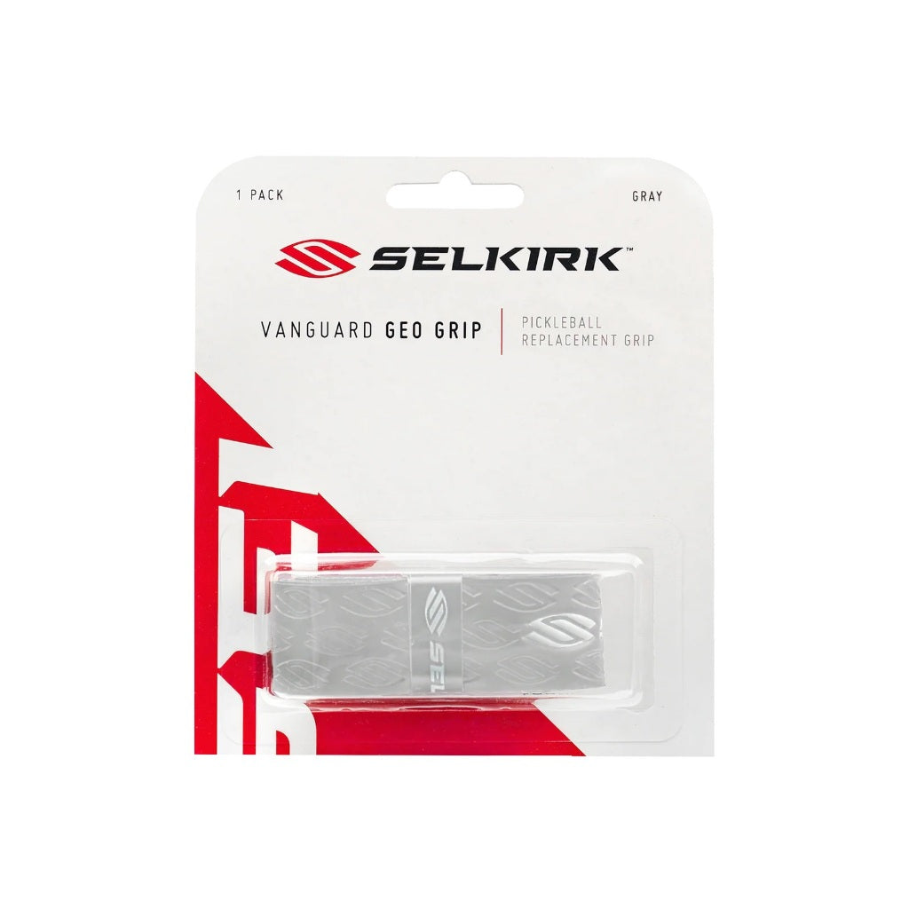 Selkirk Vanguard Geo Grip｜幾何壓紋高性能握把布（專業灰）